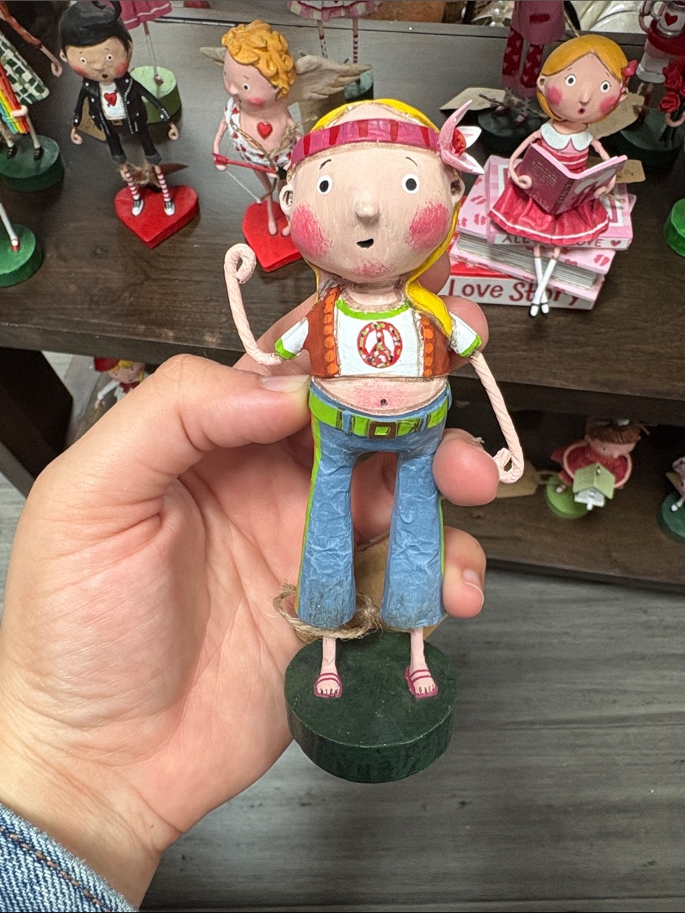 Hippie chick by Lori Mitchell